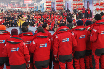 Qingdao delivers a hero's welcome