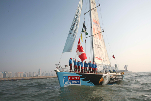 Qingdao gives warm welcome to 09-10 Clipper Race