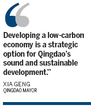 Qingdao makes plans for low carbon future