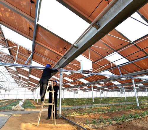 Jimo to build 'solar power towns'