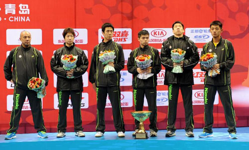 Team Asia wins Table Tennis All Stars Challenge