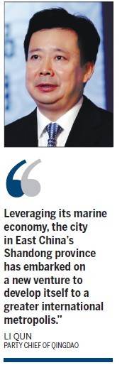 Party chief: Qingdao's growth has momentum