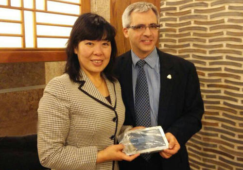 Canadian economic delegation visiting Shandong City