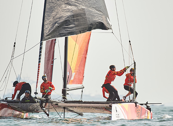 Extreme Sailing Series Act Two concludes in Qingdao