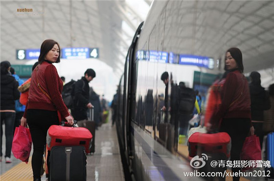 'Chunyun' at Qingdao Railway Station