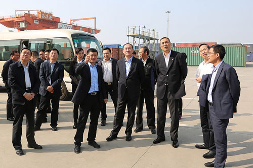 Xi'an, Qingdao promote intermodal transport