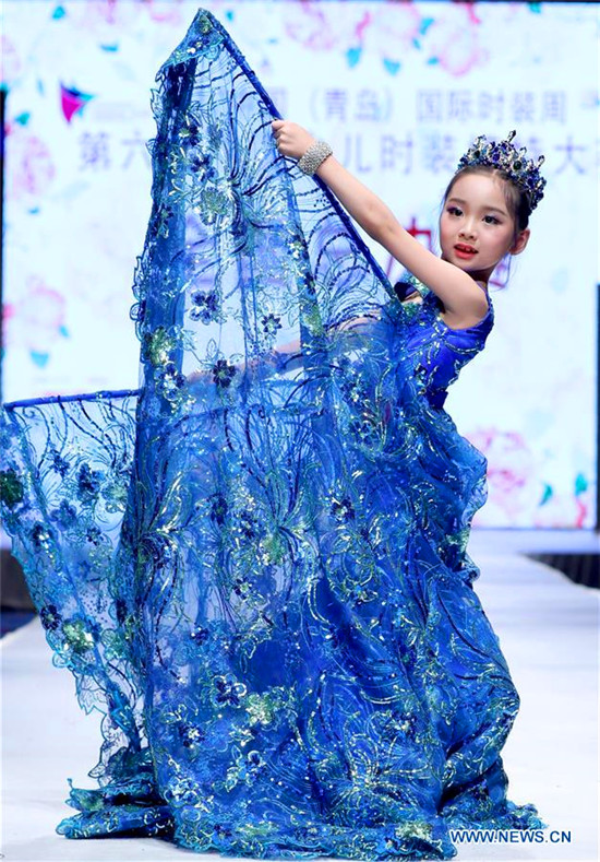 Children's model contest held in Qingdao