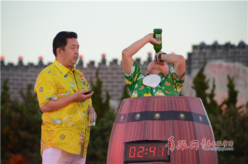 Beer drinking auditions underway in Qingdao