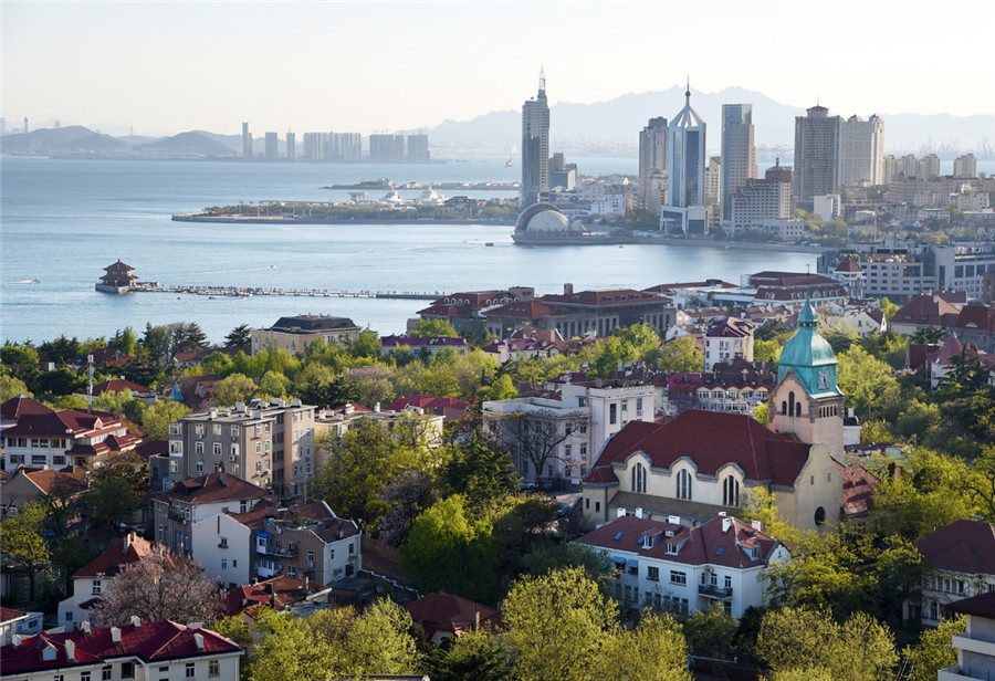 Qingdao, a city of old and modern