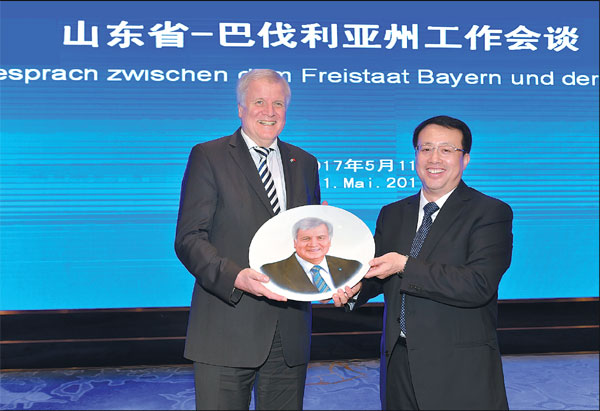 Shandong and bavaria mark 30 years of relations