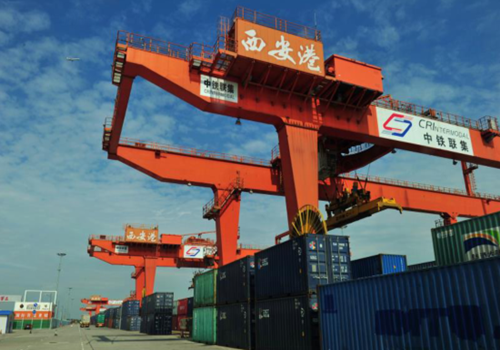 Freight trains boost Xi'an-Qingdao logistics services